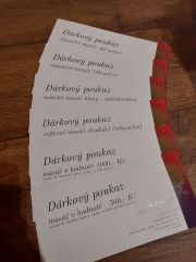 Dárkové poukazy